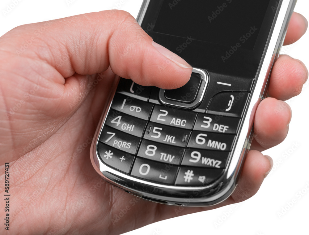 Attractive business woman using phone Attractive business woman using phone