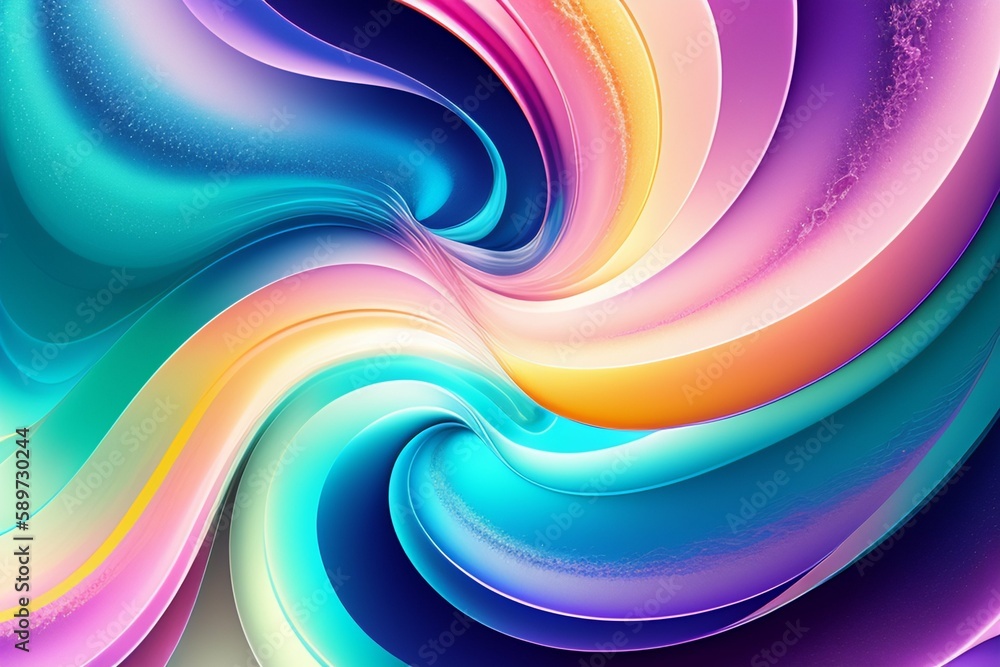Abstract wavy wallpaper texture, generative AI Abstract wavy wallpaper texture, generative AI