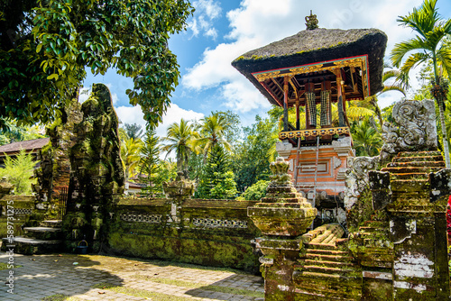 Pura Gunung Kawi Sebatu Gianyar temple in Ubud, Bali, Indonesia photo
