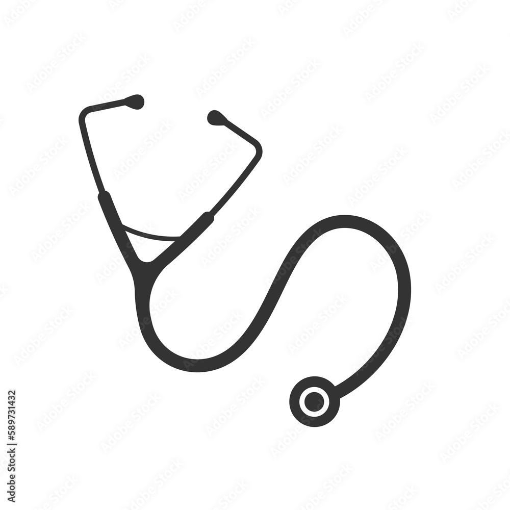 medical stethoscope of nurse and doctor to examine the patient's body medical stethoscope of nurse and doctor to examine the patient's body