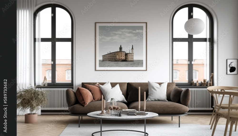 Fototapeta premium modern living room