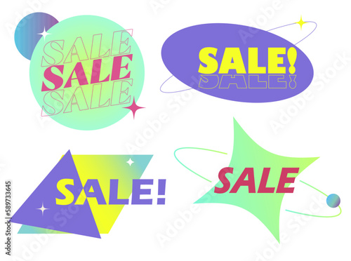 SALE cosmo design Sale deal grunge label, promo banner with circle, star background. 