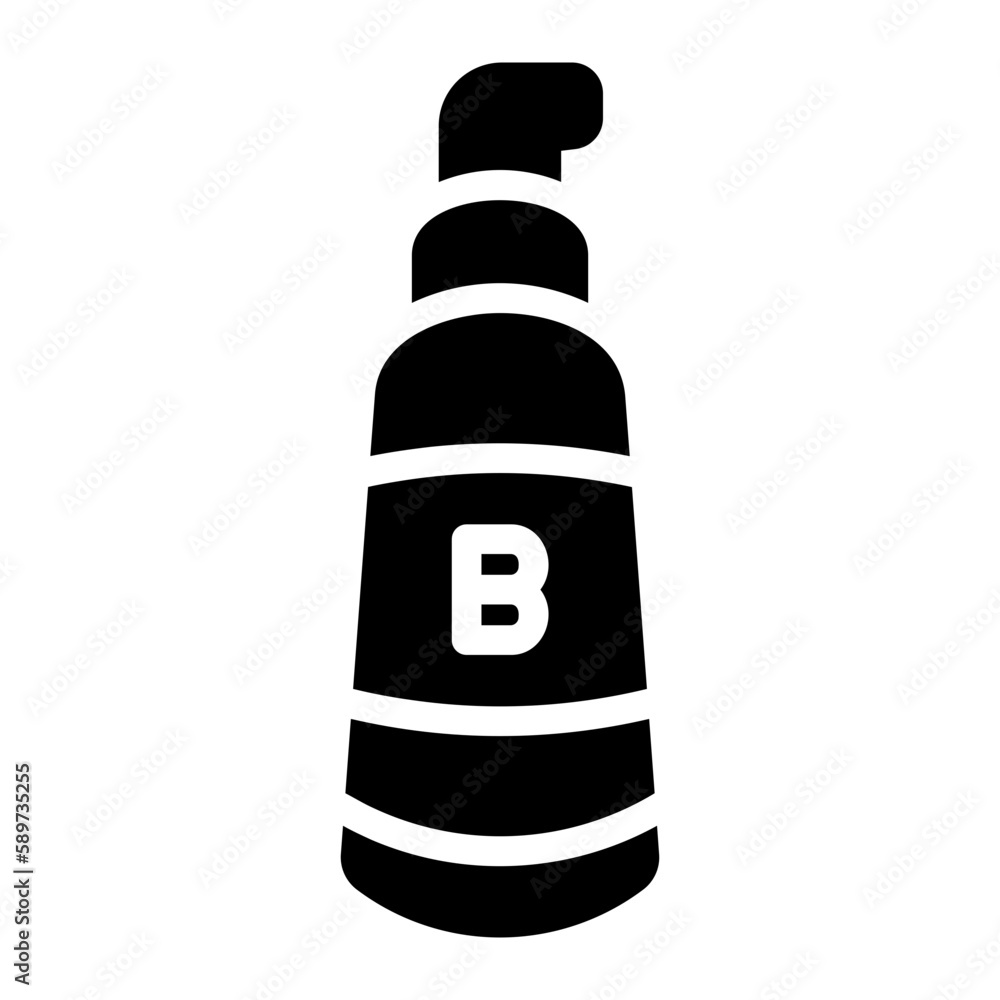 bb cream glyph icon bb cream glyph icon