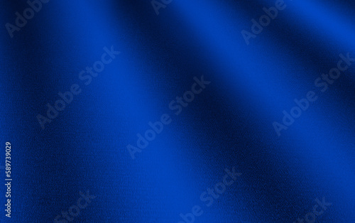 Obraz na płótnie Navy blue silk satin. Dark elegant luxury abstract background with space for design. Shiny smooth fabric. Soft folds. Drapery. Color gradient. Lines. Wavy pattern. Christmas, birthday, romance. w salonie