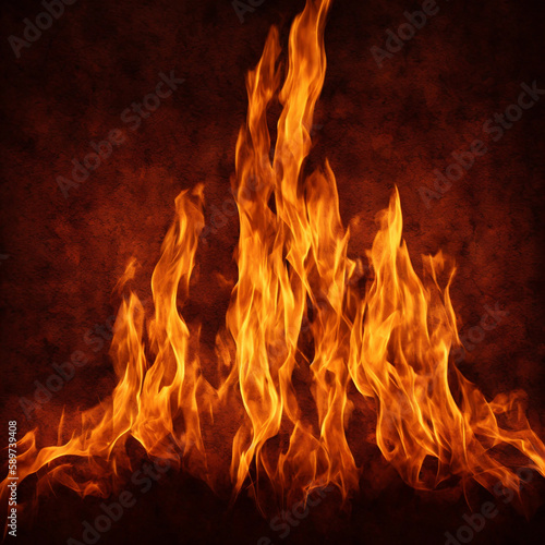 Flame Texture created with Generative AI technology Stable Diffusion