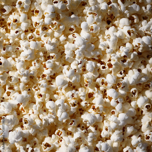 Popcorn created with Generative AI technology Stable Diffusion