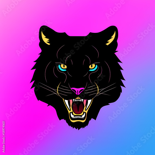 black panther mascot
