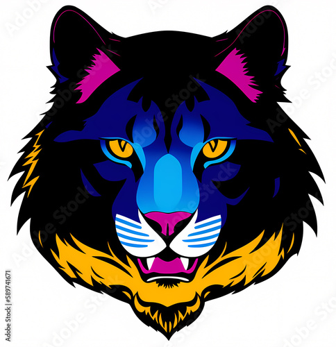 black panther mascot