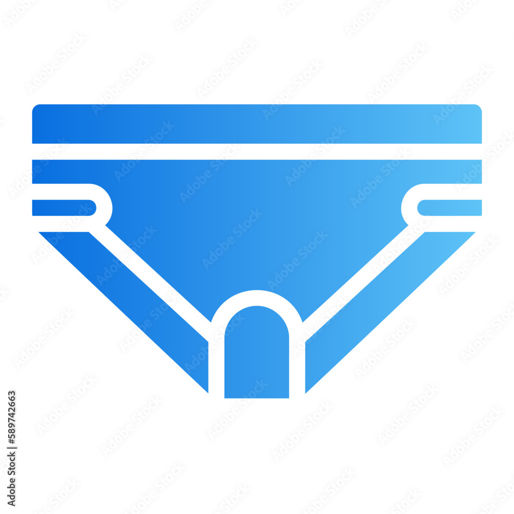 diaper gradient icon
