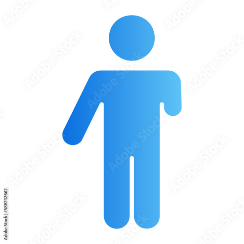 disabled gradient icon