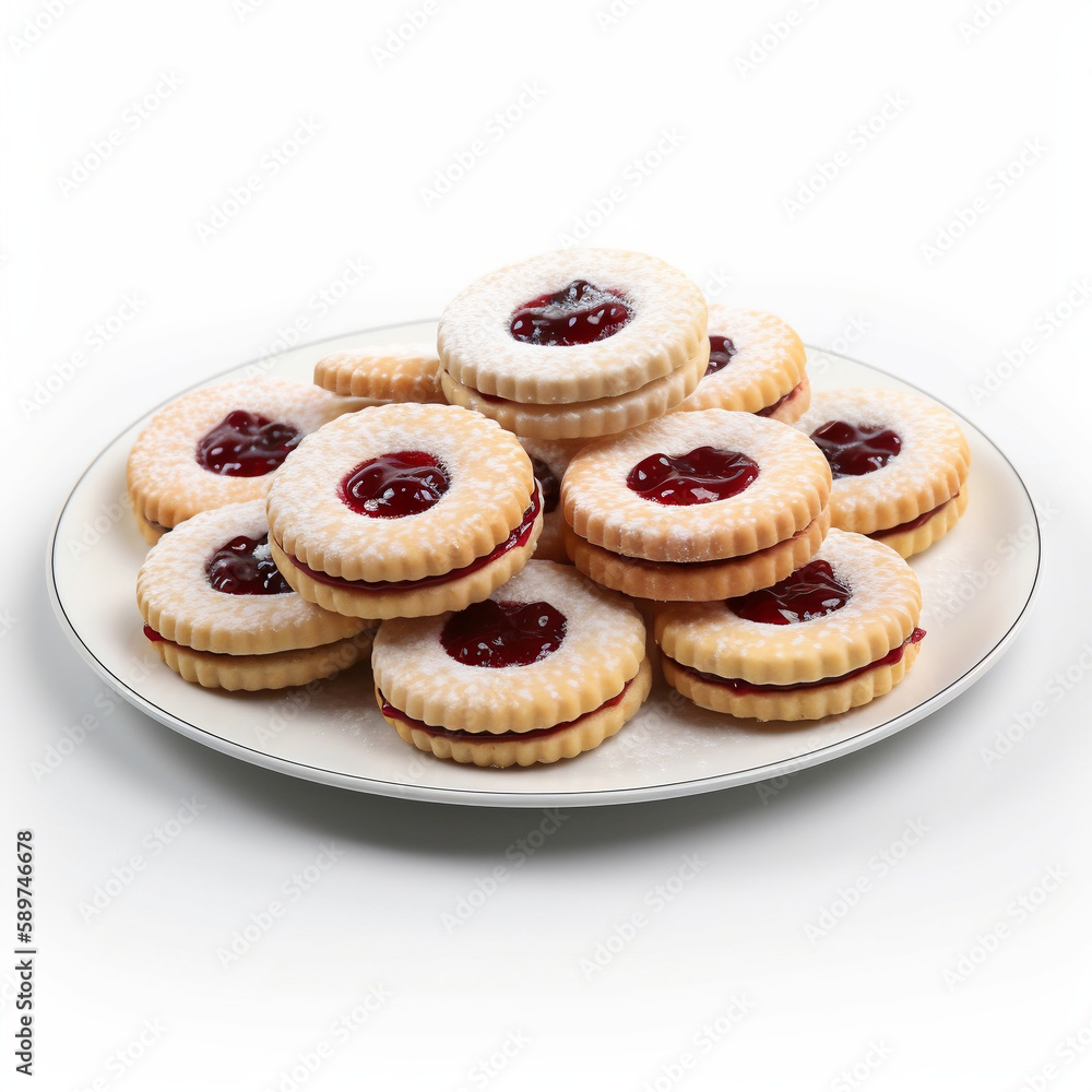 cookies on a plate cookies on a plate