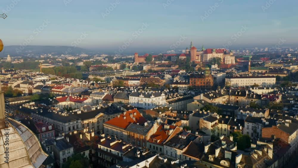 Aerial (panorama) view of Kazimierz district in Krakow, Poland
View of Wawel Castle, Kazimierz tenement houses and Corpus Christi Basilica. Aerial (panorama) view of Kazimierz district in Krakow, Poland
View of Wawel Castle, Kazimierz tenement houses and Corpus Christi Basilica.