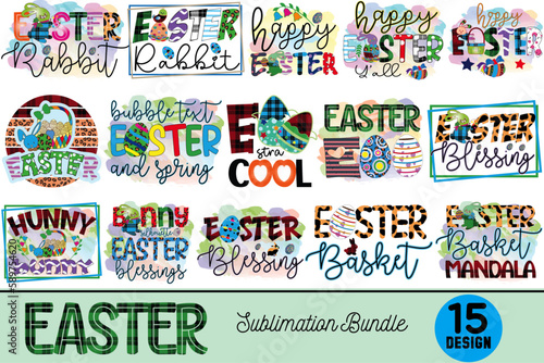 Easter Sublimation Design Bundle