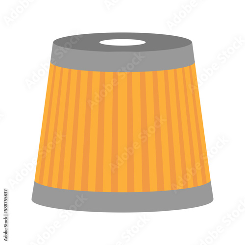 car oil filter icon vector