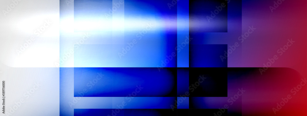 Obraz premium Abstract lines geometric techno background layout