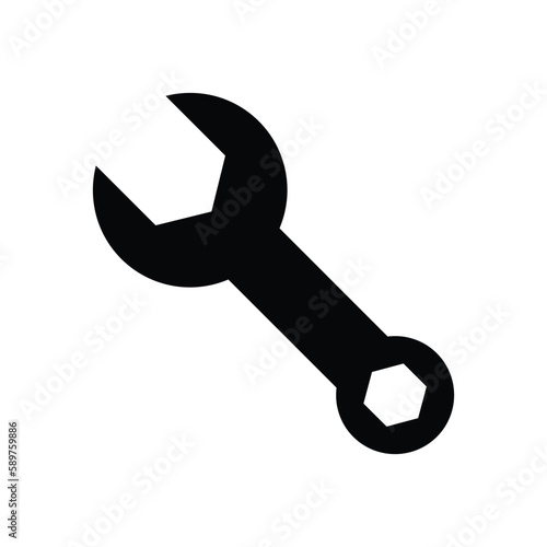 Wrench vector icon