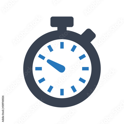 Stopwatch vector icon