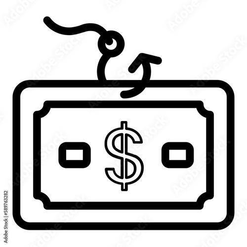 phishing money icon