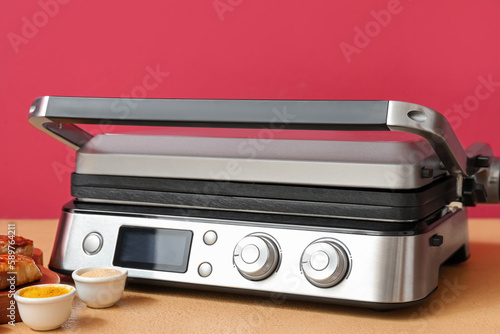 Modern stainless steel elec...