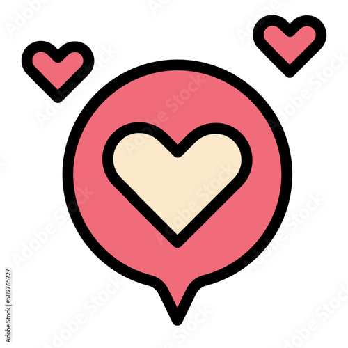 heart love rating