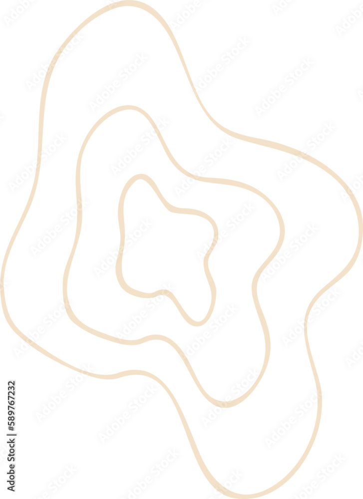 Abstract Shape Line Vector