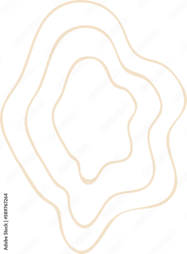 Abstract Shape Line Vector Abstract Shape Line Vector