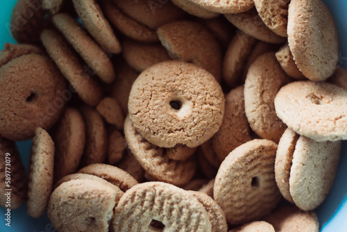 Rosquinhas crocantes, bolachas, biscoitos © johnkennedy