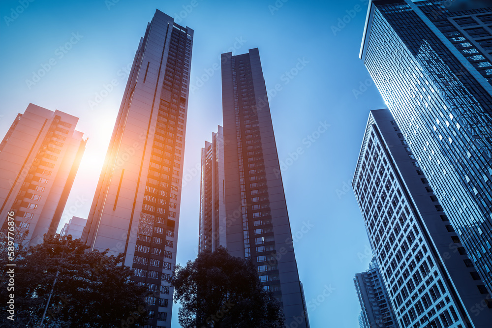 Guangzhou modern urban architectural landscape