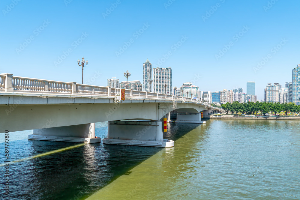 Guangzhou modern urban architectural landscape