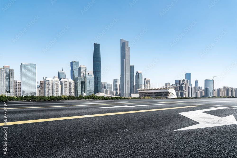 Guangzhou modern architectural landscape and urban streets Guangzhou modern architectural landscape and urban streets