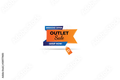 outlet sale background