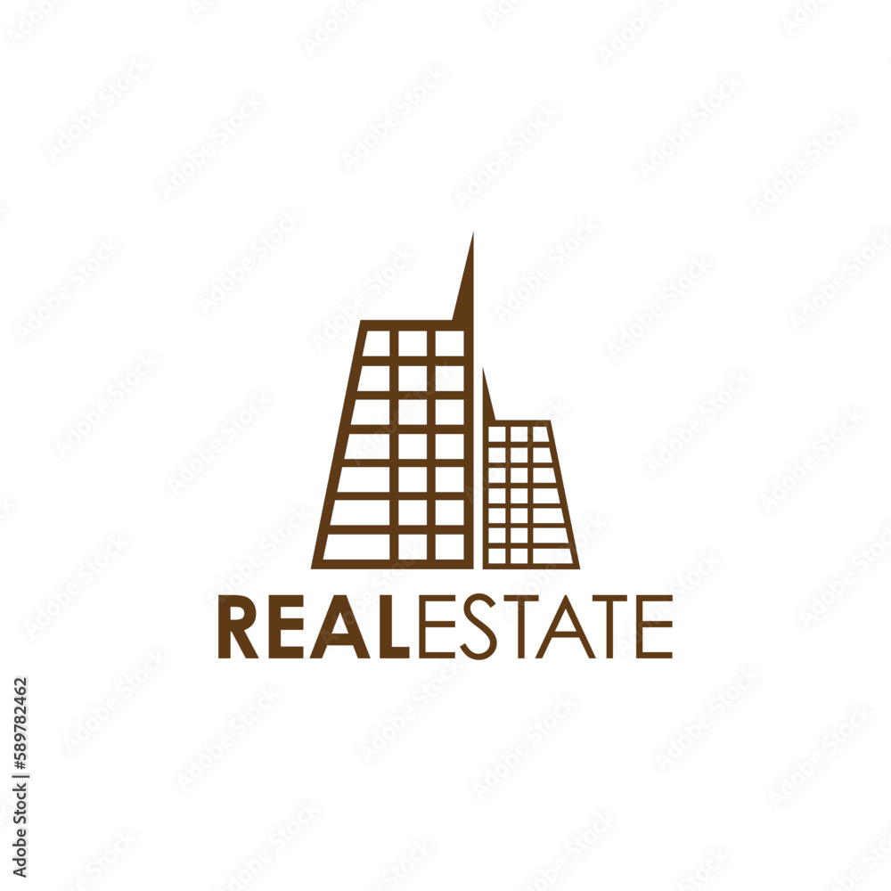 Real Estate Logo Design Minmalist