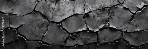  "Cracked Concrete Grunge Banner" ai generated