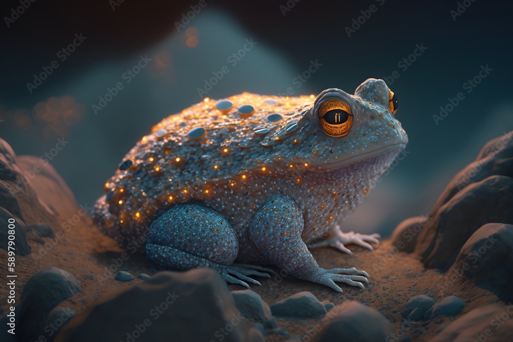 frog created using AI Generative Technology frog created using AI Generative Technology