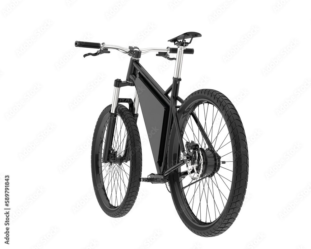 Fast bike isolated on transparent background. 3d rendering - illustration Fast bike isolated on transparent background. 3d rendering - illustration