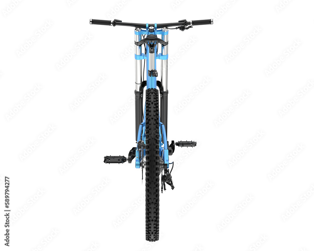 Realistic bike isolated on transparent background. 3d rendering - illustration Realistic bike isolated on transparent background. 3d rendering - illustration