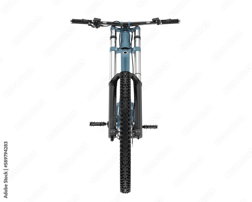 Realistic bike isolated on transparent background. 3d rendering - illustration Realistic bike isolated on transparent background. 3d rendering - illustration