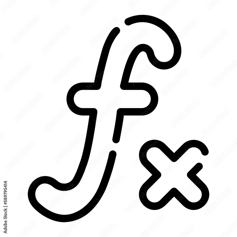 function line icon function line icon