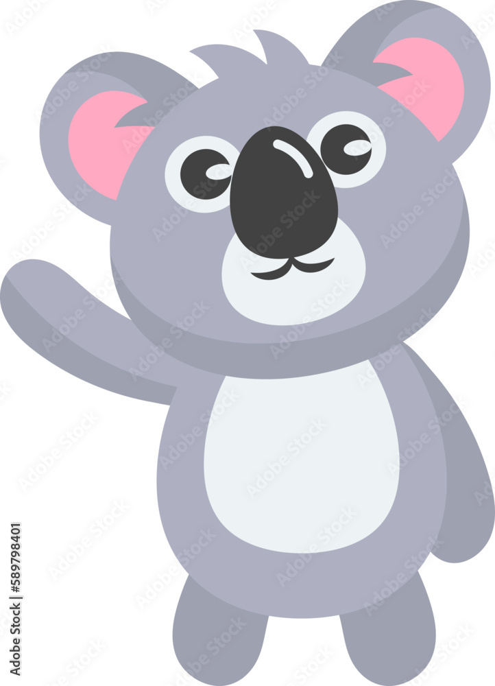 Obraz premium Cute Playful Koala