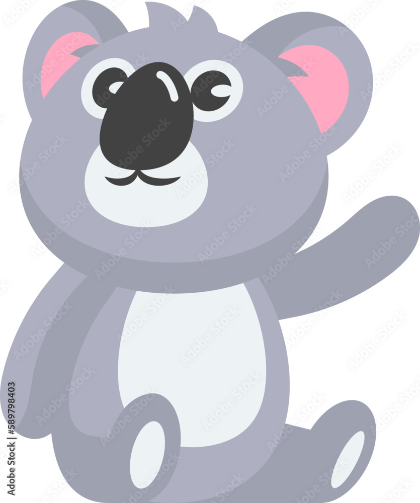 Fototapeta premium Cute Playful Koala