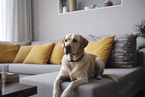 Living room in luxury home | Design Scandinavian interior of living room | luxury living room interior and decoration | modern living room | beautiful apartment, interior, Generative AI