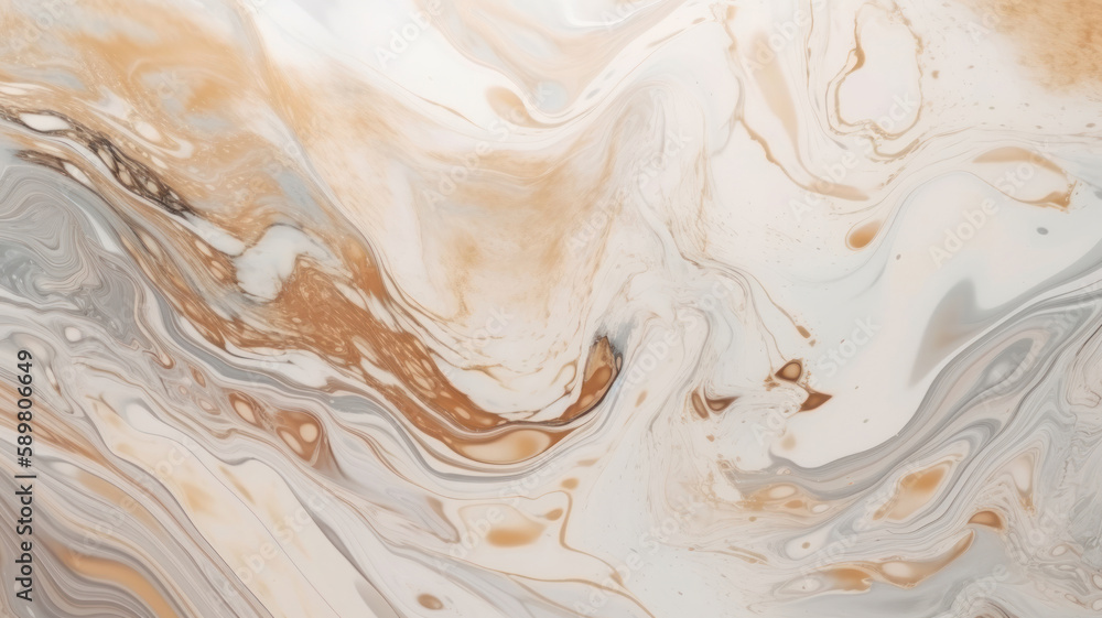 Obraz premium Abstract marble texture. Illustration AI Generative