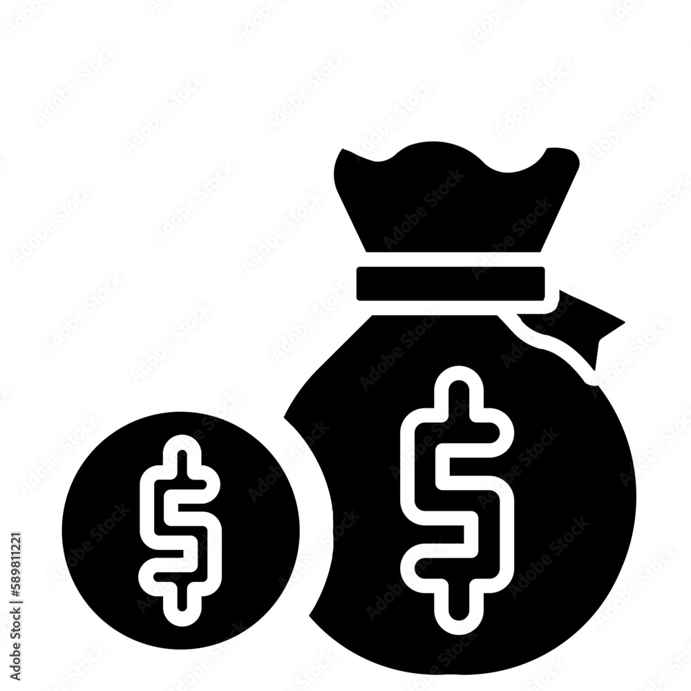 money coin and bag money coin and bag