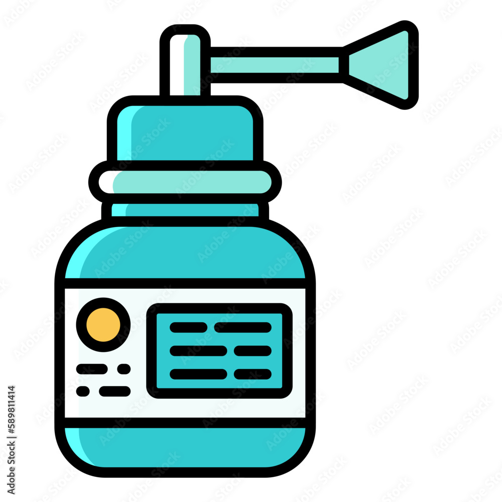 spray nasal medicine nose icon spray nasal medicine nose icon