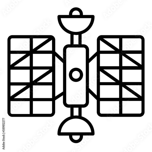 satellite space technology icon
