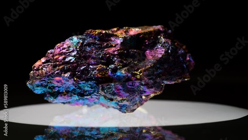 Chalcopyrite rotating