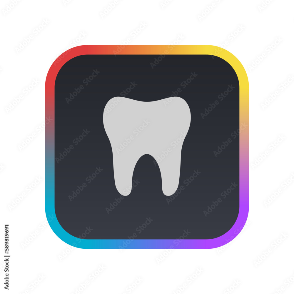 Teeth - Pictogram (icon) Teeth - Pictogram (icon)