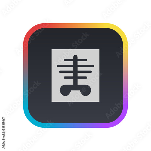 X-Ray - Pictogram (icon) 