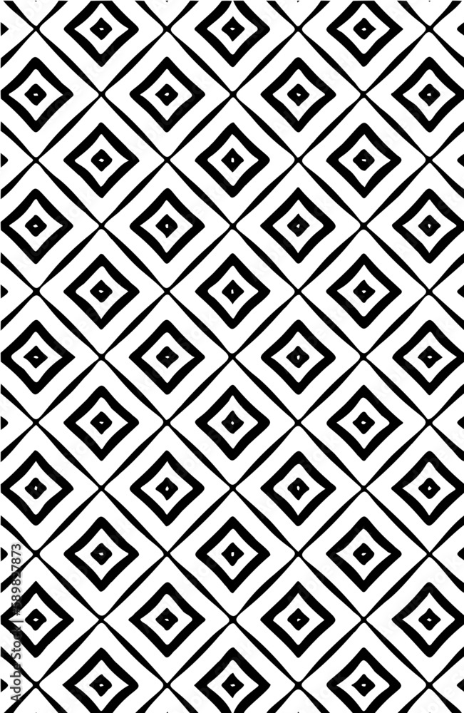 Modern seamless geometric hexagon shapes repeated pattern design vector element in black color Modern seamless geometric hexagon shapes repeated pattern design vector element in black color