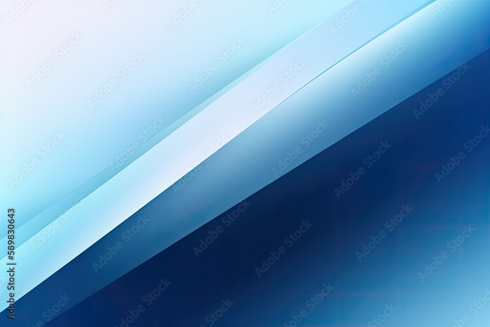 Abstract gradient blue and white. Generative AI Abstract gradient blue and white. Generative AI